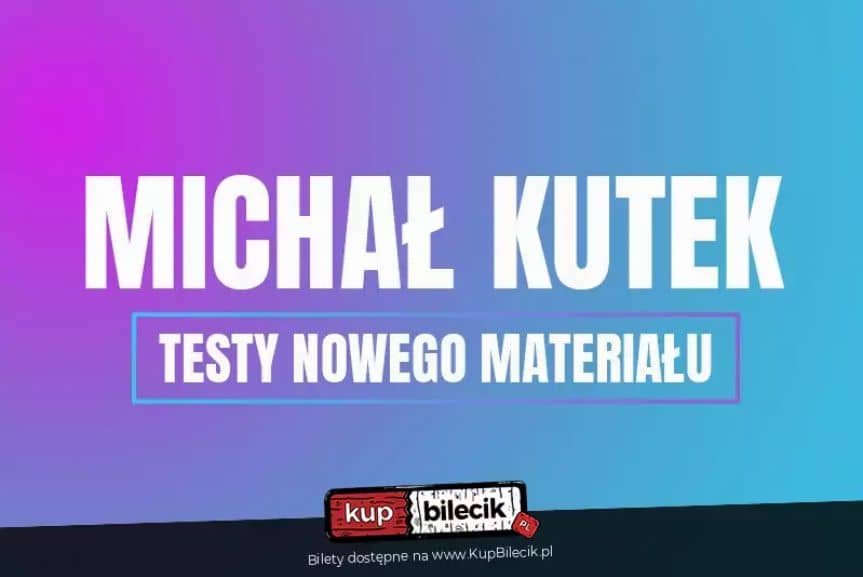 Michał Kutek - testy nowego programu w Rzeszowie
