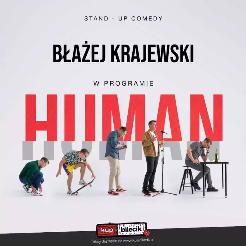 Stand-up: Błażej Krajewski w Rzeszowie