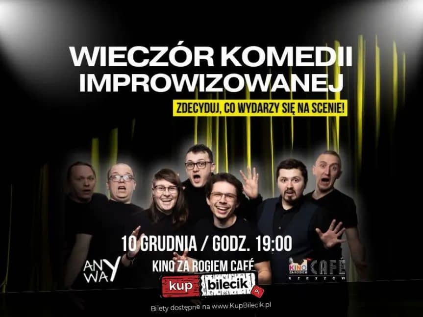 Grupa Anyway - Wieczór komedii w Rzeszowie