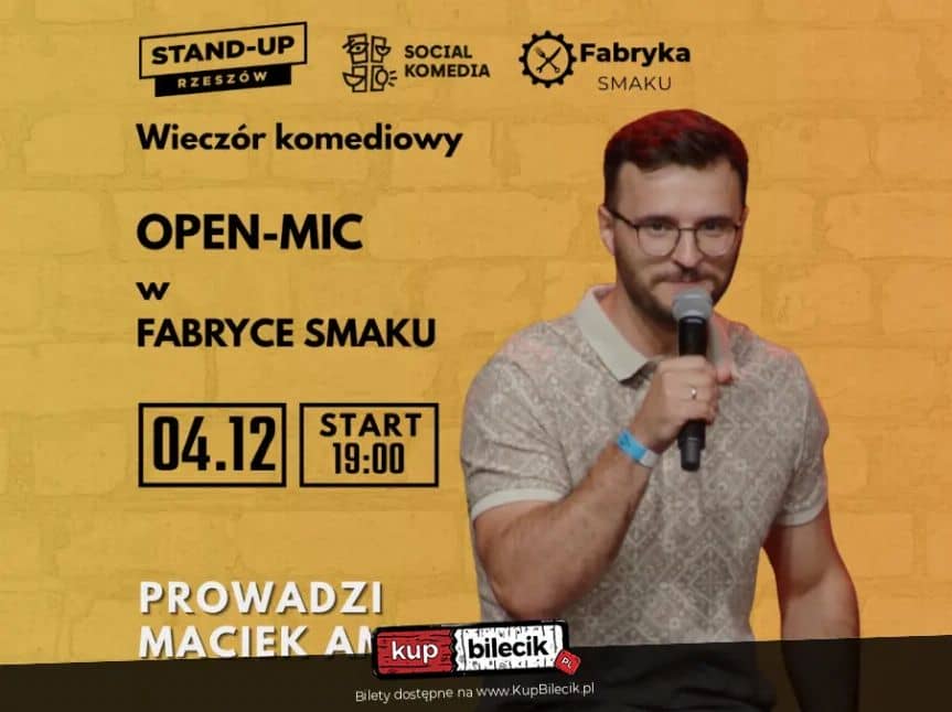 Stand-up Rzeszów z Maćkiem Ambickim - 4 grudnia