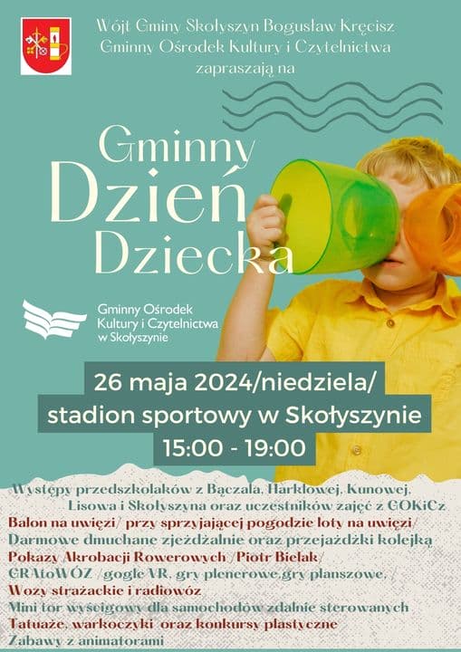 Gminny Dzień Dziecka w Skołyszynie