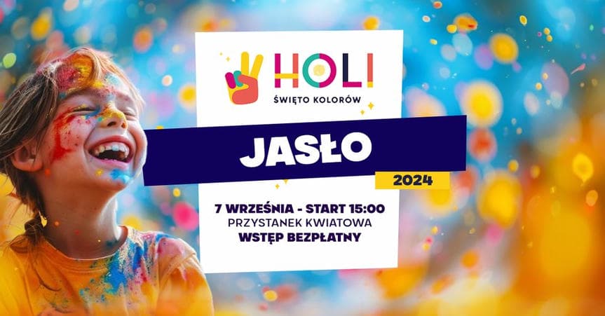 Holi Święto Kolorów w Jaśle