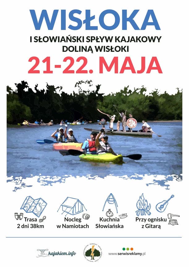 I Słowiański Spływ Kajakowy Doliną Wisłoki