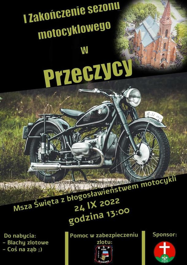 I zakończenie sezonu motocyklowego w Przeczycy