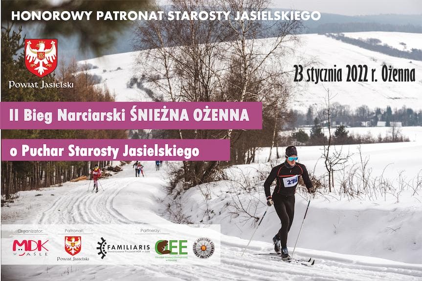II Bieg Narciarski "Śnieżna Ożenna" o Puchar Starosty Jasielskiego