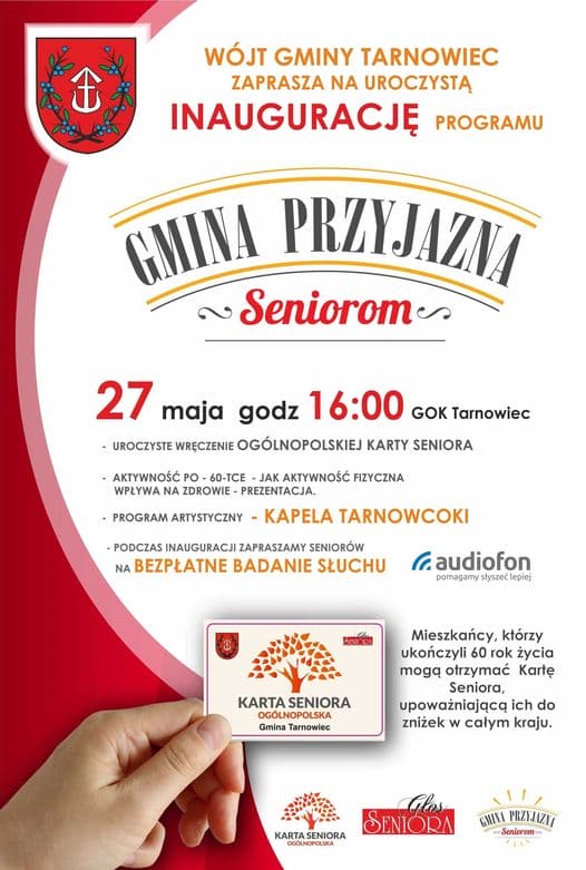 Inauguracja programu Gmina Przyjazna Seniorom