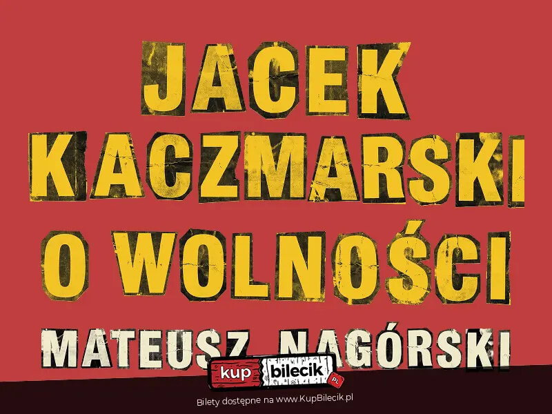 Jacek Kaczmarski o wolności - recital w Rzeszowie