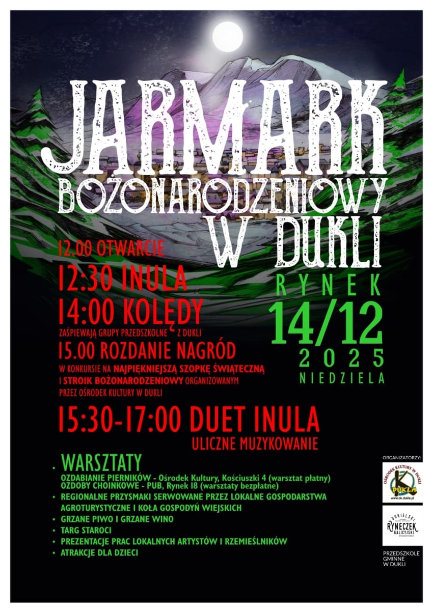 Jarmark Bożonarodzeniowy w Dukli