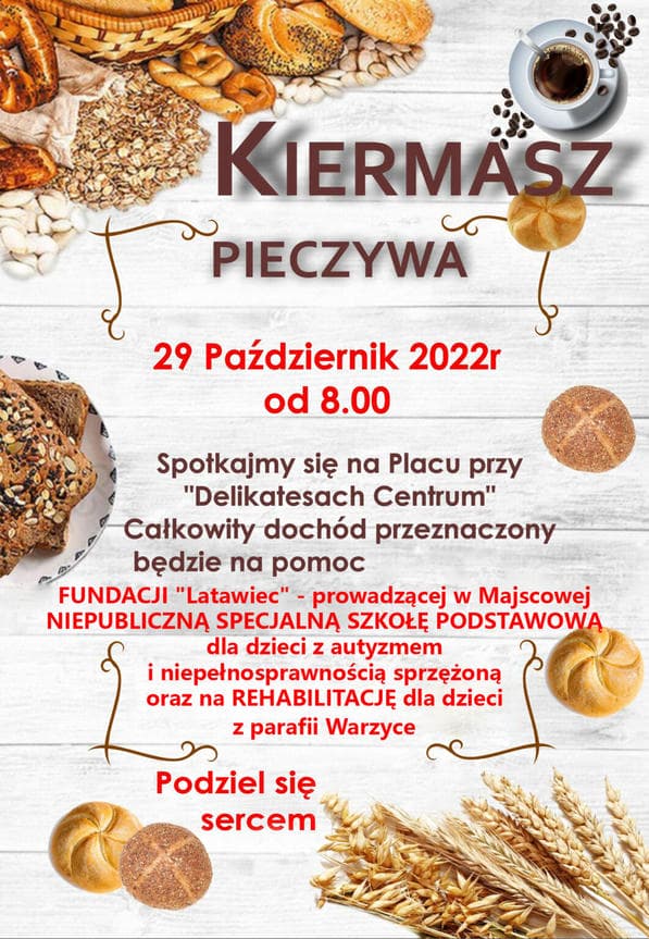 Kiermasz Pieczywa w Warzycach