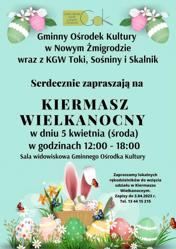 Kiermasz Wielkanocny w Nowym Żmigrodzie