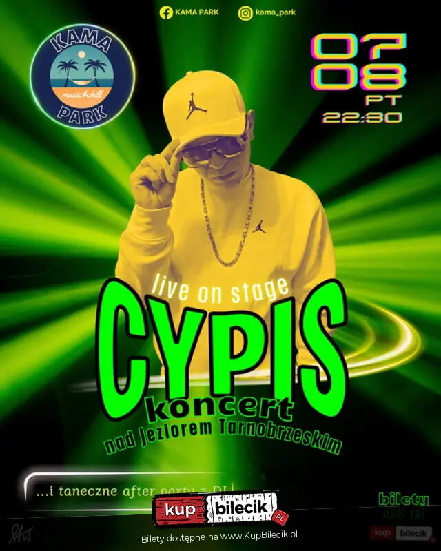 Koncert Cypisa w Tarnobrzegu