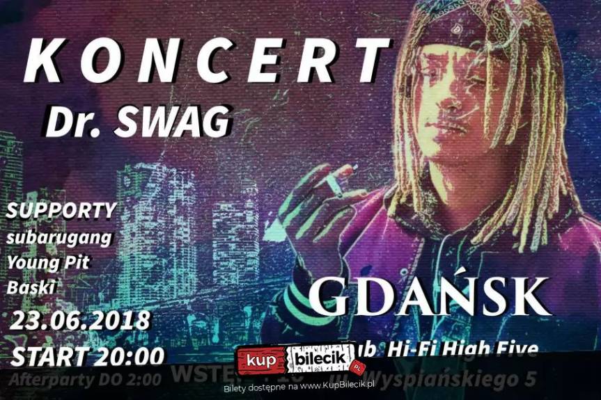 Koncert Dr. Swag w Tarnobrzegu