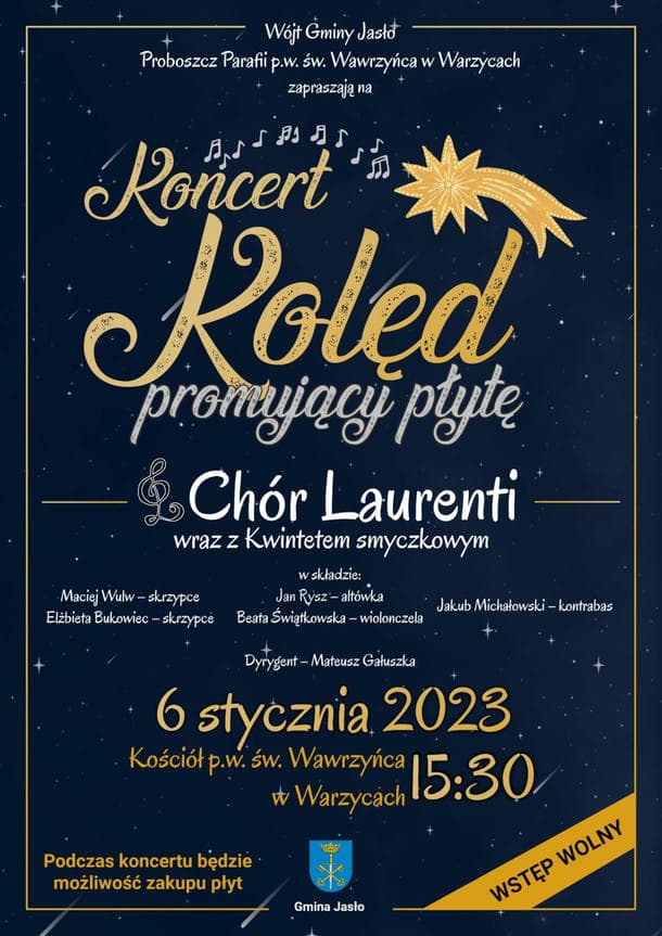 Koncert kolęd w Warzycach
