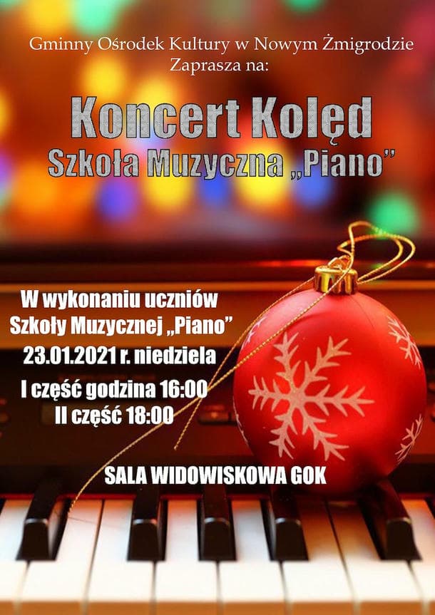 Koncert Kolęd w Nowym Żmigrodzie