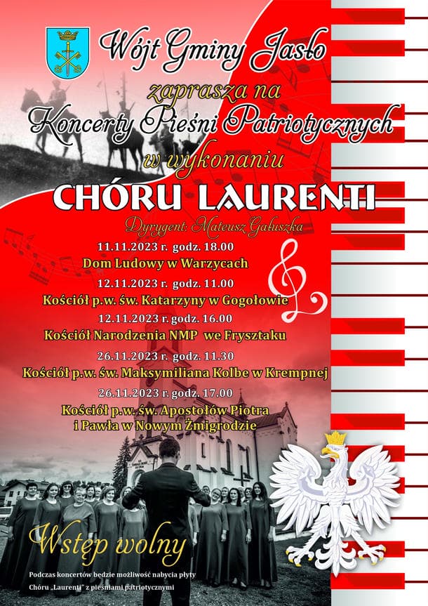 Koncert Pieśni Patriotycznych w Nowym Żmigrodzie
