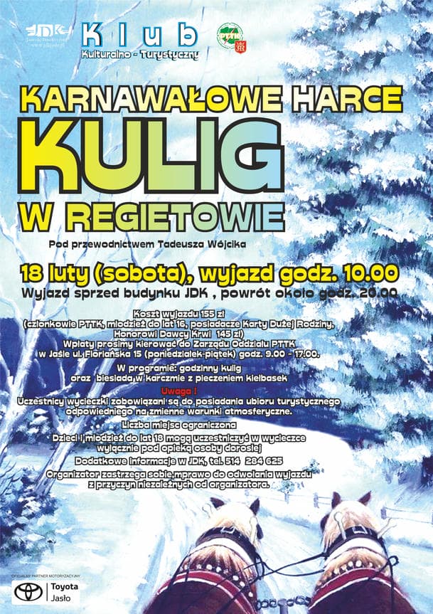 Kulig w Regietowie
