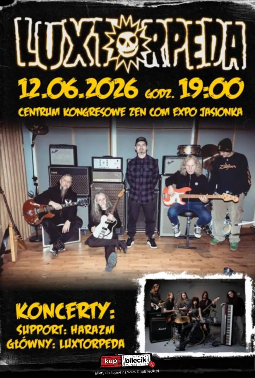 Koncert Luxtorpeda i Harazm w Jasionce