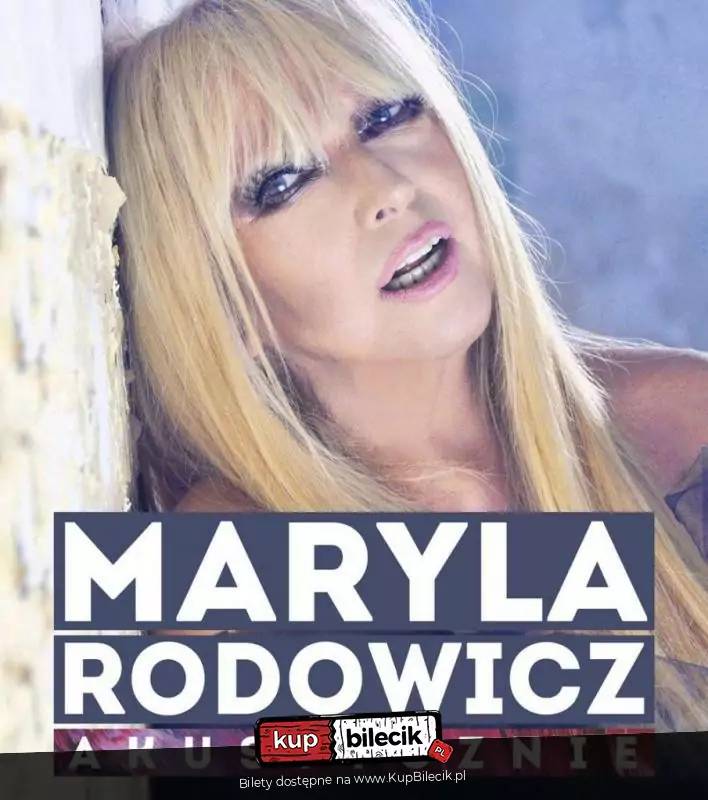 Maryla Rodowicz akustycznie w Jasionce