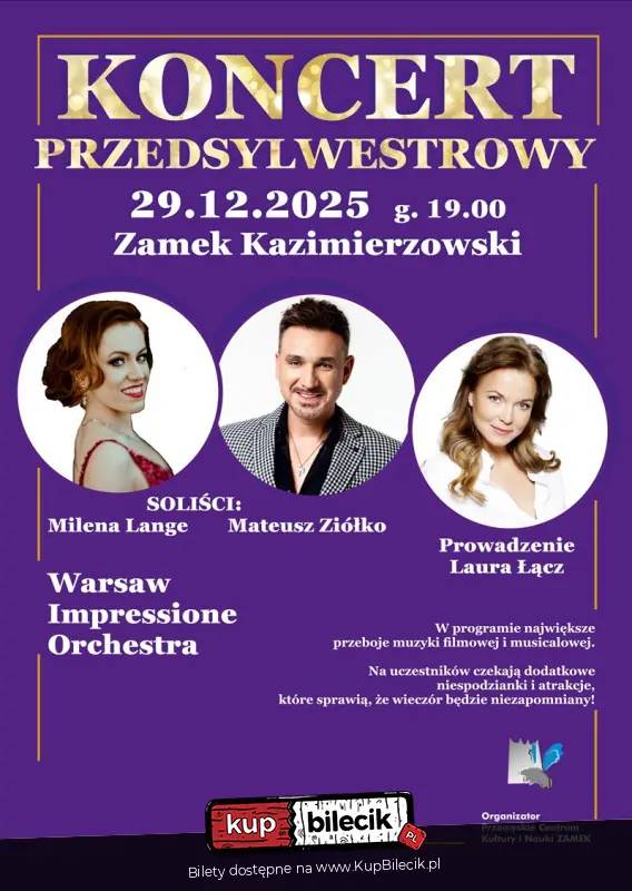 Przedsylwestrowy Koncert na Zamku Kazimierzowskim w Przemyślu
