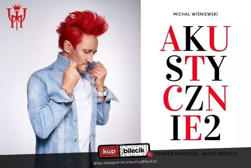 Michał Wiśniewski akustycznie w Łańcucie