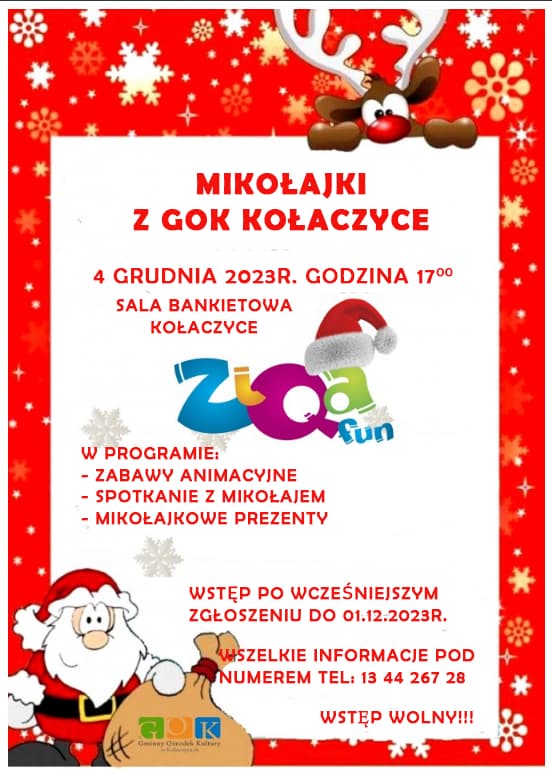 Mikołajki z GOK Kołaczyce
