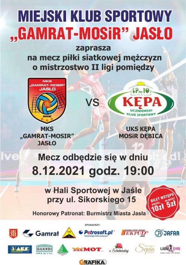 MKS Gamrat-MOSiR Jasło -  UKS Kępa MOSiR Dębica
