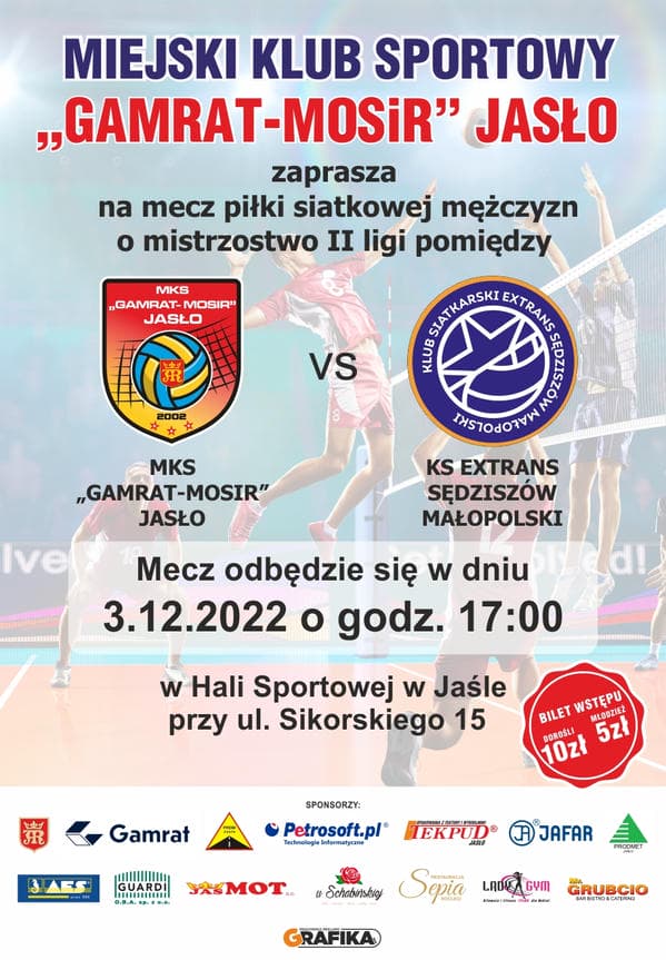 MKS Gamrat-MOSiR Jasło - KS Extrans Sędziszów Małopolski