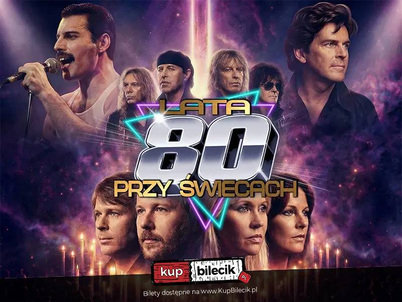 Koncert Lata 80 przy Świecach w Stalowej Woli