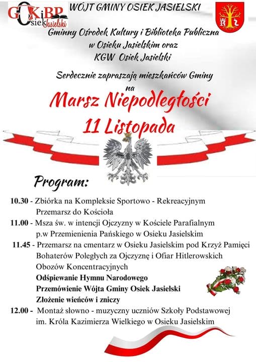 Obchody Święta Niepodległości w Osieku Jasielskim
