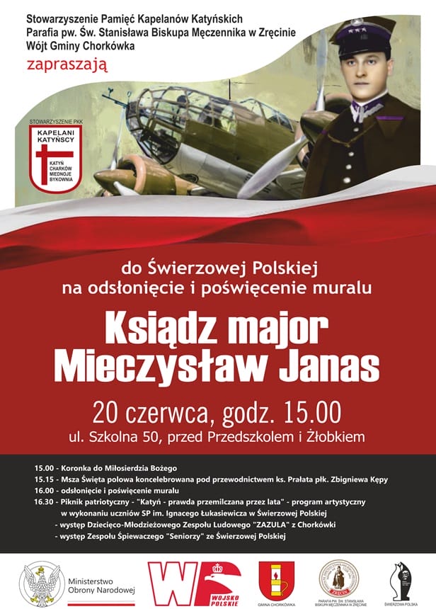 Odsłonięcie i poświęcenie muralu w Świerzowej Polskiej