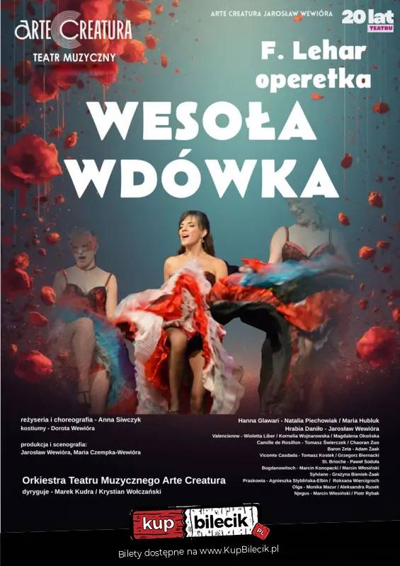 Wesoła wdówka - operetka w Stalowej Woli