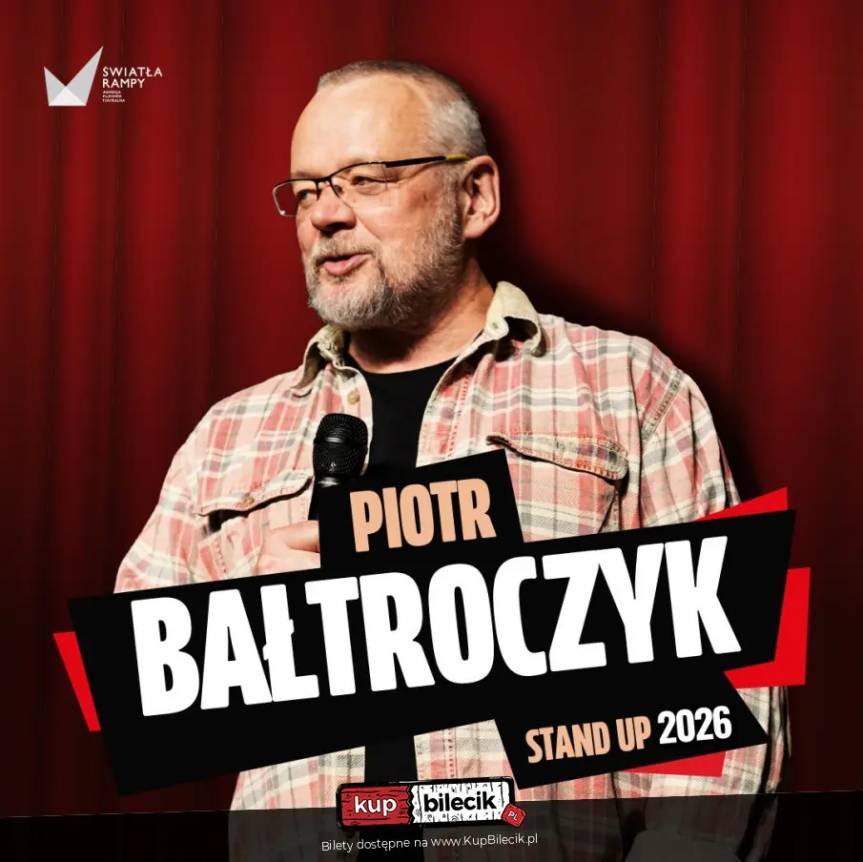 Stand-up: Piotr Bałtroczyk w Krośnie