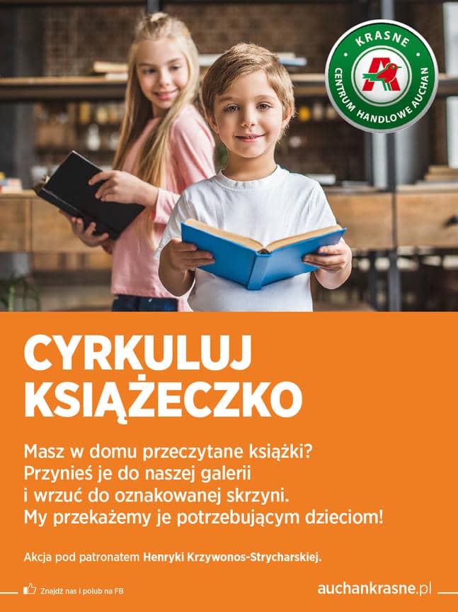 Podaruj książkom drugie życie i pomóż potrzebującym dzieciom