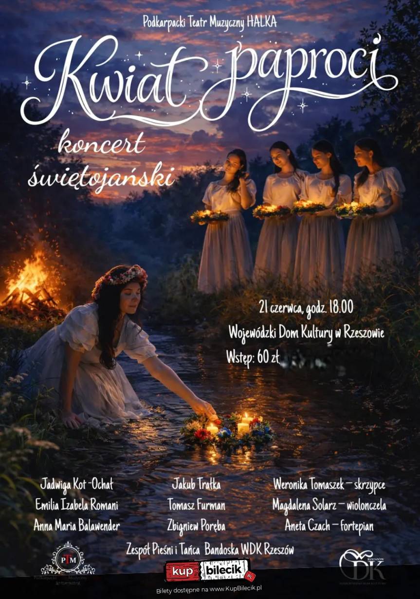 Koncert Świętojański Kwiat Paproci w Rzeszowie