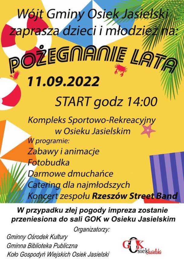 Pożegnanie lata w Osieku Jasielskim
