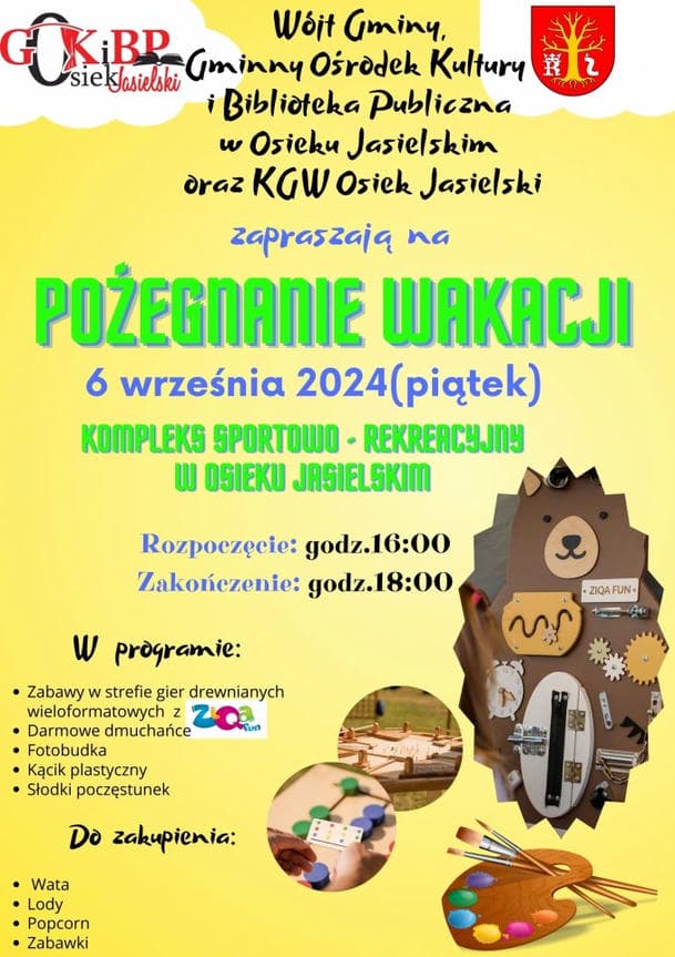 Pożegnanie wakacji w Osieku Jasielskim