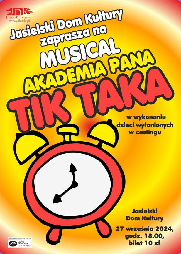 Premiera w JDK: Akademia Pana Tik Taka