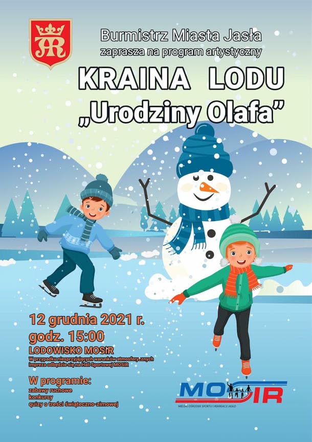 Program artystyczny Kraina lodu "Urodziny Olafa"