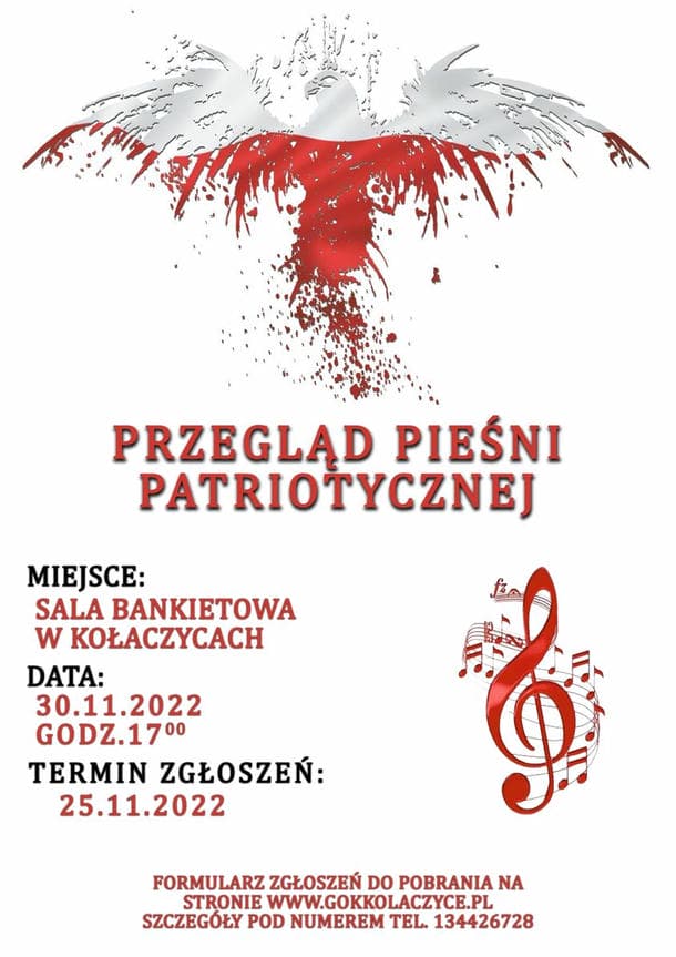 Przegląd Pieśni Patriotycznej w Kołaczycach