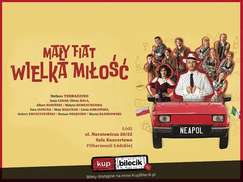 Spektakl Mały Fiat Wielka Miłość w Rzeszowie