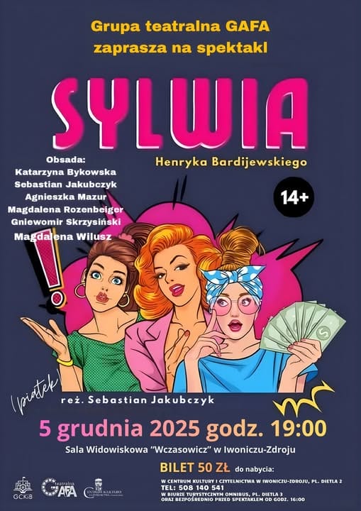 Spektakl "Sylwia" w Iwoniczu-Zdroju