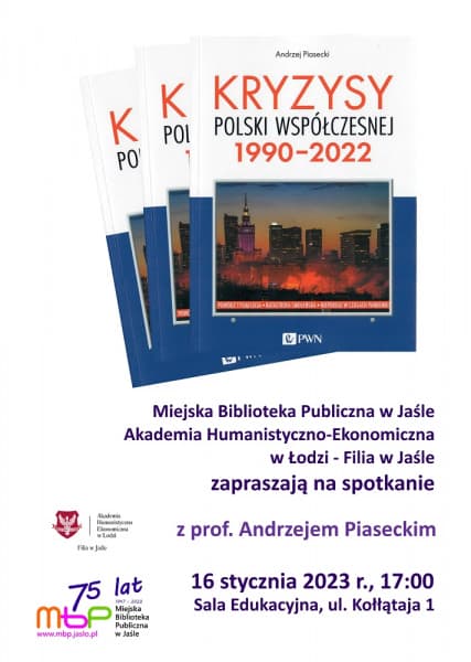 Spotkanie autorskie z prof. Andrzejem Piaseckim