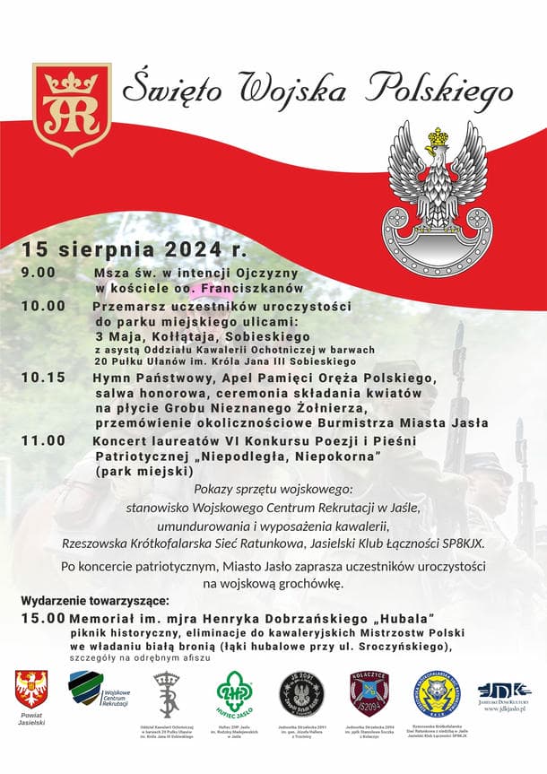 Święto Wojska Polskiego w Jaśle