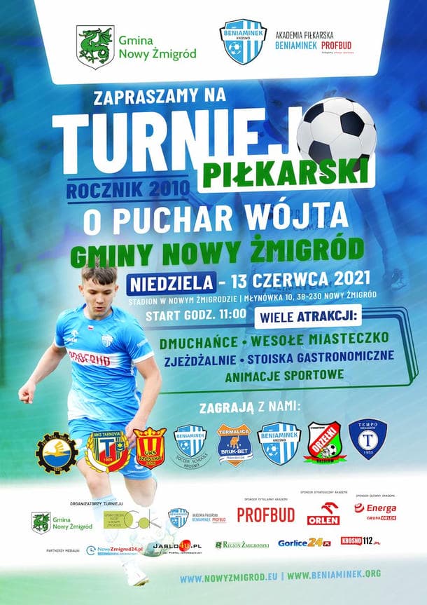 Turniej Piłkarski Rocznika 2010 o Puchar Wójta Gminy Nowy Żmigród