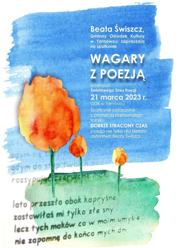 Wagary z poezją - spotkanie w GOK Tarnowiec
