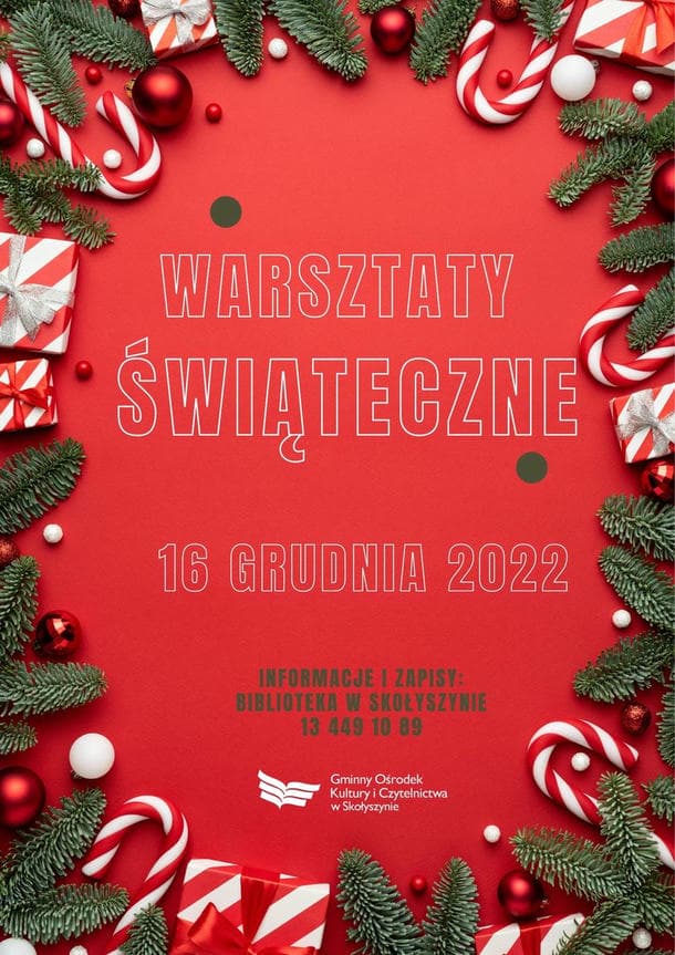 Warsztaty świąteczne w Skołyszynie