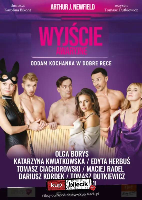 Spektakl Wyjście Awaryjne w Krośnie