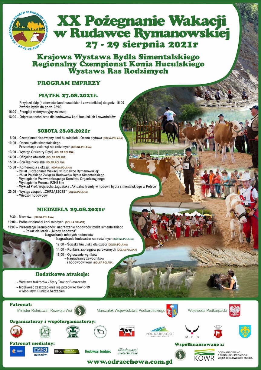 XX Pożegnanie Wakacji w Rudawce Rymanowskiej