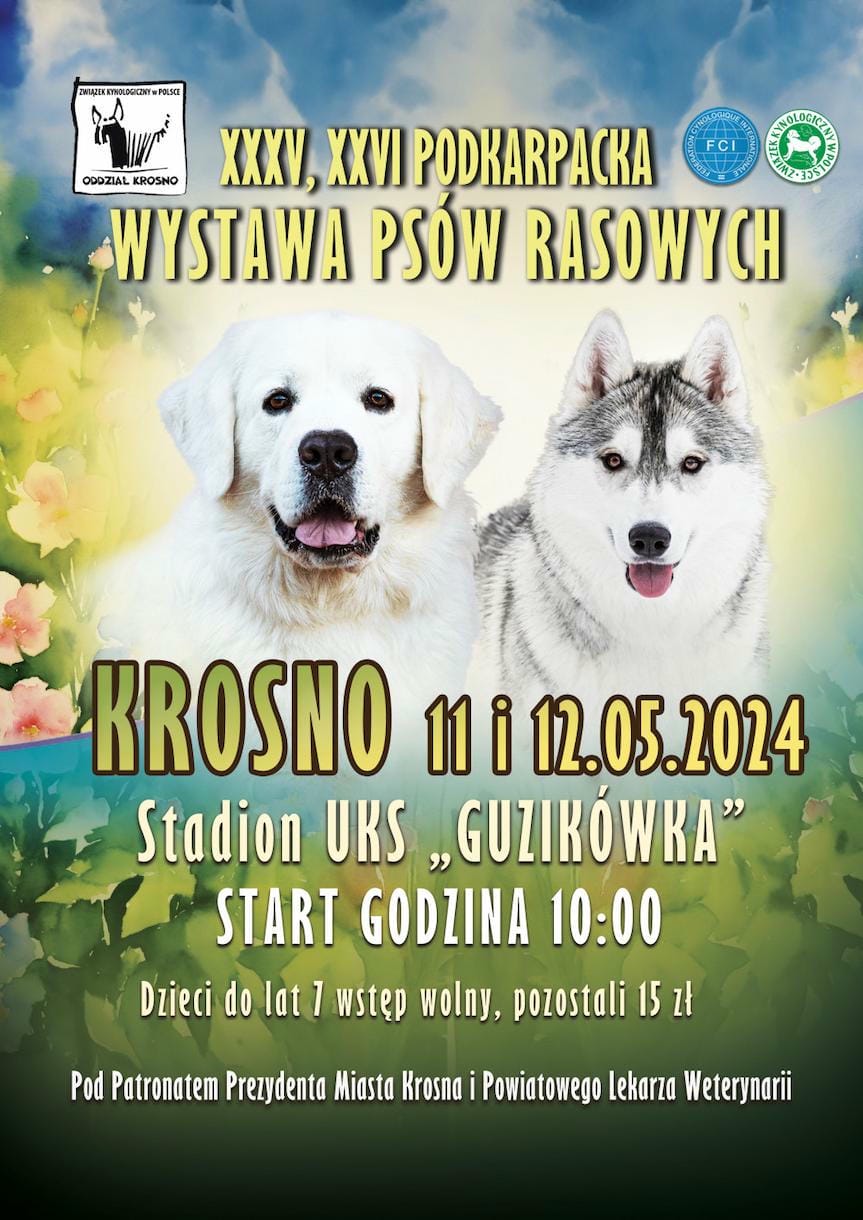 XXXVI Podkarpacka Wystawa Psów Rasowych