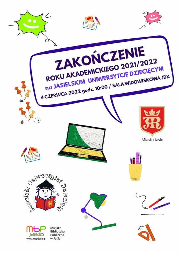 Zakończenie roku akademickiego na Jasielskim Uniwersytecie Dziecięcym